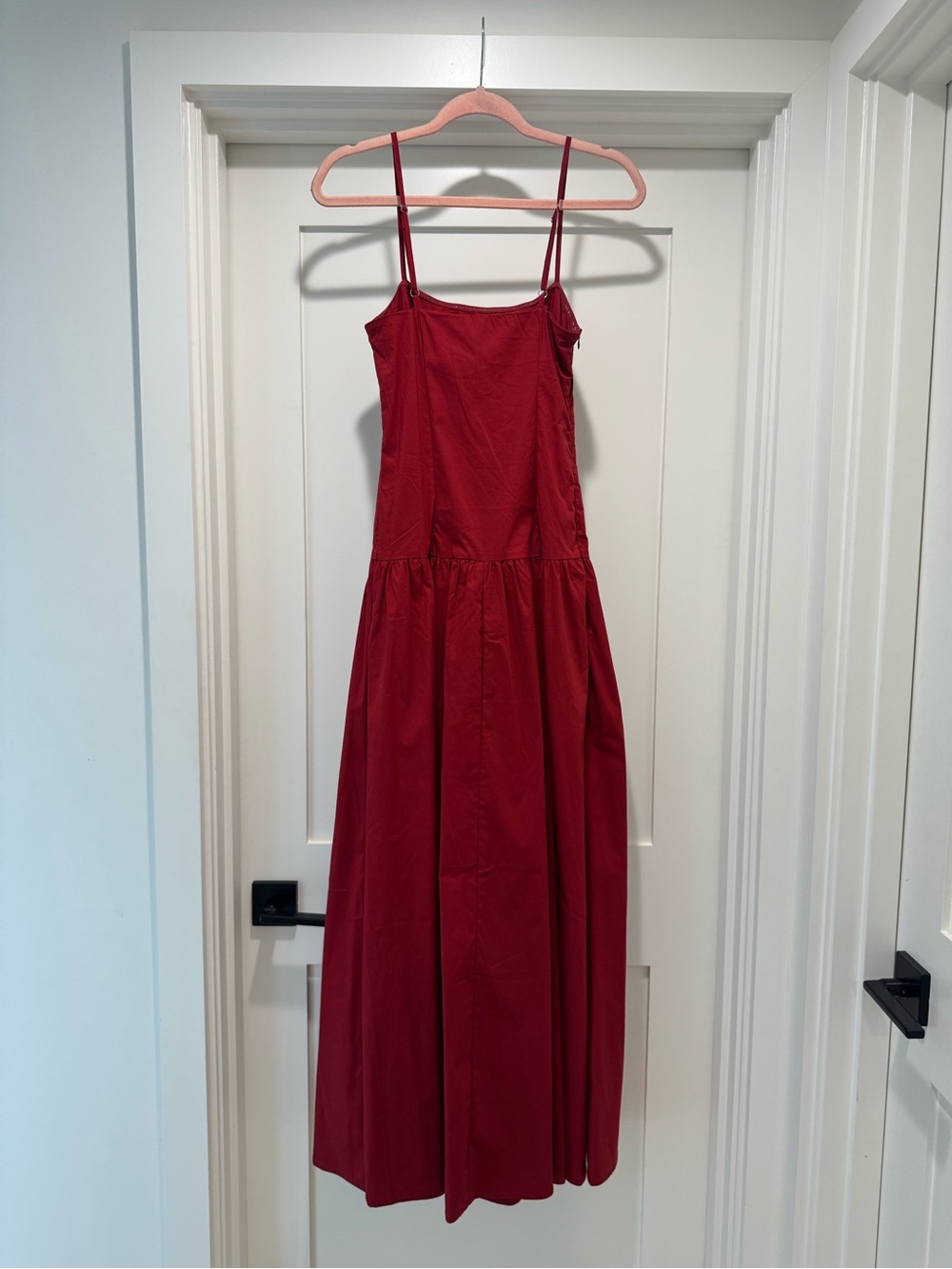 peppermayo vince cami maxi dress in red - Picture 7 of 9